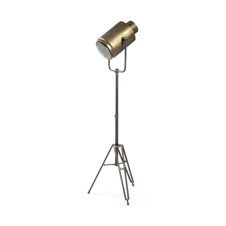 Estallar 61 x 22 x 22 in. Gold Movie Set Floor Lamp ES3097242